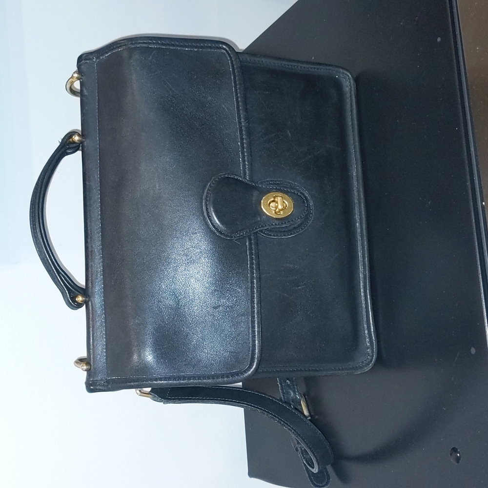 Vintage Coach Willis Bag, Black